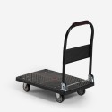 Carro de plataforma plegable para transportar carga 200 kg con 4 ruedas Kerry Oferta