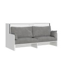 Sofá cama plegable blanco con colchón Kando Sofà MBF Venta
