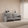 Cama abatible con sofá gris colchón individual Kando Sofà MCM Promoción
