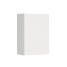 Cama individual plegable horizontal con librería blanca Kando F Elección