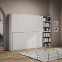 Armario con cama abatible individual horizontal ahorraespacio Kando G Oferta