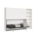 Armario con cama abatible individual horizontal ahorraespacio Kando G Venta