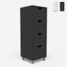 Cómoda de baño multifuncional moderna de 4 cajones Servez Venta