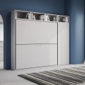 Cama abatible horizontal litera armario ahorraespacio Kando I Rebajas
