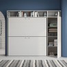 Cama abatible horizontal litera armario ahorraespacio Kando I Stock