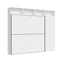 Cama abatible horizontal litera armario ahorraespacio Kando I Oferta