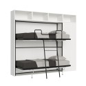 Cama abatible horizontal litera armario ahorraespacio Kando I Venta
