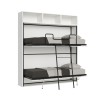 Litera abatible diseño moderno ahorrador de espacio blanco Kando L Venta