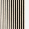 4 x paneles fonoabsorbentes 240x60 decorativos de madera de palisandro Swald Elección