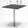 Mesa cuadrada 70x70 para bares restaurantes hoteles Horeca 