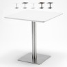 Mesa cuadrada 70x70 para bares restaurantes hoteles Horeca 