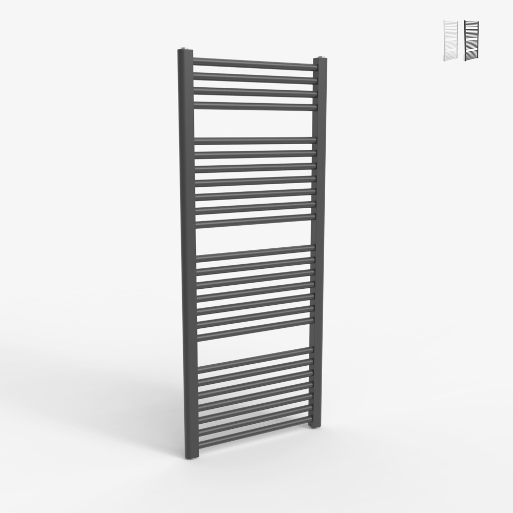 Toallero eléctrico de diseño 800 W calentador de toallas, de pared para cuarto de baño 120cm Tawoo L
