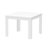 Mesa de comedor blanca cuadrada 80x80cm diseño moderno Ika 8 Promoción