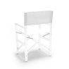 Silla de playa mar plegable aluminio textileno blanco Regista Gold White Rebajas