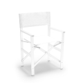 Silla de playa mar plegable aluminio textileno blanco Regista Gold White Promoción