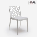 Silla apilable moderna para restaurante o bar al aire libre Matrix BICA Oferta