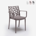 Stock 23 sillas de bar de jardín para exterior con reposabrazos Matrix Armchair Bica Promoción