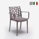 Stock 23 sillas de bar de jardín para exterior con reposabrazos Matrix Armchair Bica Elección