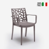 Stock 23 sillas de bar de jardín para exterior con reposabrazos Matrix Armchair Bica Elección