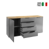 Aparador moderno cocina salón comedor 4 cajones 2 puertas Klihe Venta