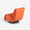 Sillón eléctrico relax de diseño moderno reclinable con cargador USB Sara Rebajas
