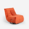 Sillón eléctrico relax de diseño moderno reclinable con cargador USB Sara Promoción