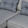 Sofá cama de esquina de 3 plazas con cojines para sala de estar Smeraldo Modelo