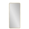 Espejo de diseño para suelo o pared dorado de 180 cm vertical Arsen-G Venta