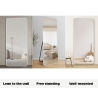 Espejo de pared o con soporte de suelo plateado de 180x80cm Arsen-S Descueto