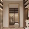 Espejo de pared o de suelo 180x80cm clásico dorado Vestur-G Rebajas