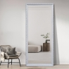 Espejo de suelo o pared 180x80cm con marco clásico plateado Vestur-S Oferta