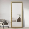Espejo vertical 180x80cm de pared o suelo efecto madera Kommi Oferta
