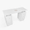 Mesa de manicura y reconstrucción de uñas con aspirador y 8 cajones Squoval Elección