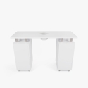 Mesa de manicura y reconstrucción de uñas con aspirador y 8 cajones Squoval Características