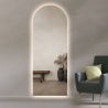 Espejo de pared moderno retroiluminado 170x65cm con luz led Stjarna Oferta