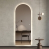 Espejo de pared moderno retroiluminado 170x65cm con luz led Stjarna Catálogo