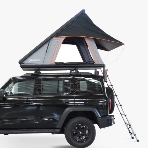 Tienda de techo de auto para camping de 2 plazas con toldo 140x225cm Mexico Promoción