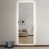 Espejo led de pared rectangular 170x65cm retroiluminado Trefil Oferta