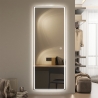 Espejo led de pared rectangular 170x65cm retroiluminado Trefil Catálogo