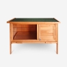 Conejera caseta corral de exterior y de madera para conejos Carrot Venta