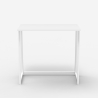 Escritorio plegable compacto 80x45x75 blanco para despacho Wolly B Oferta