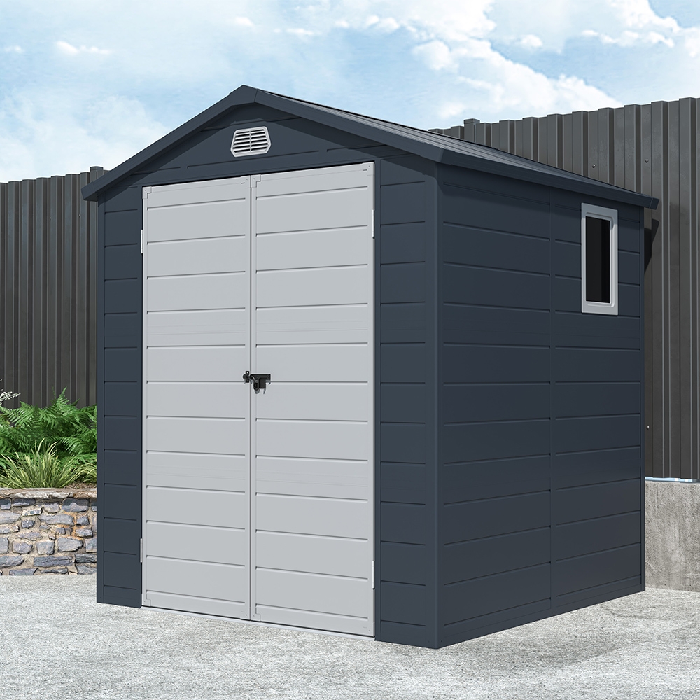 Caseta para herramientas de jardín de polipropileno 192x190x219cm Bracciano Promoción Caseta para herramientas de jardín de polipropileno 192x190x219cm Bracciano Promoción