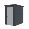 Caseta de jardín box en polipropileno 130x190x196cm de exterior Nemi Venta
