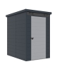 Caseta de jardín box en polipropileno 130x190x196cm de exterior Nemi Oferta