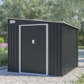 Caseta de metal para jardín porta herramientas 214x257x193cm Ostuni Promoción