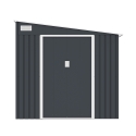 Caseta de metal para jardín porta herramientas 214x257x193cm Ostuni Rebajas