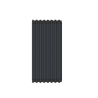 Leñera de jardín exterior de metal 110x52x110 cm Livigno Oferta