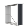 Leñera de jardín de metal para exterior 182x89x190 cm Vipiteno Venta