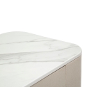 Consola de entrada con 3 cajones y patas doradas 100x40cm Glamour Elección