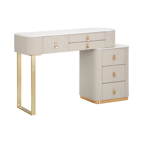 Tocador de dormitorio con 6 cajones Vanity Promoción